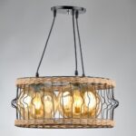 Nagafa Shop نجف سقف مودرن اسود من نجفه شوب R1016