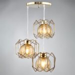 Nagafa Shop نجف سقف مودرن دهبي من نجفه شوب 3R1032