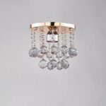 Nagafa Shop نجف مودرن كريستال دهبى Lolipop- LRG250